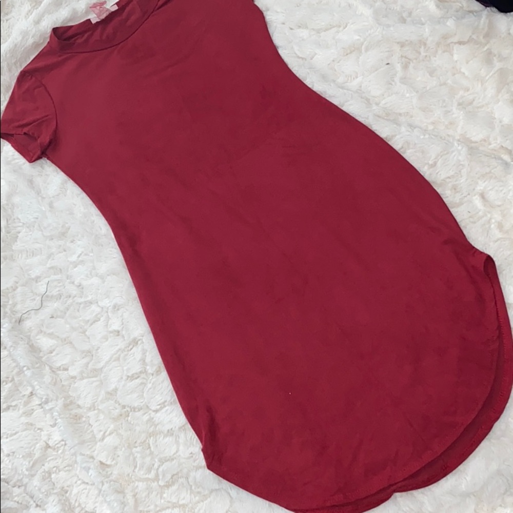January 7 red dress